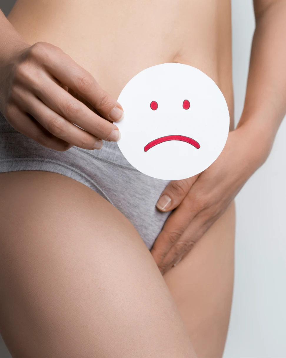 Cauterização de verrugas genitais com ácido ou laser de CO2